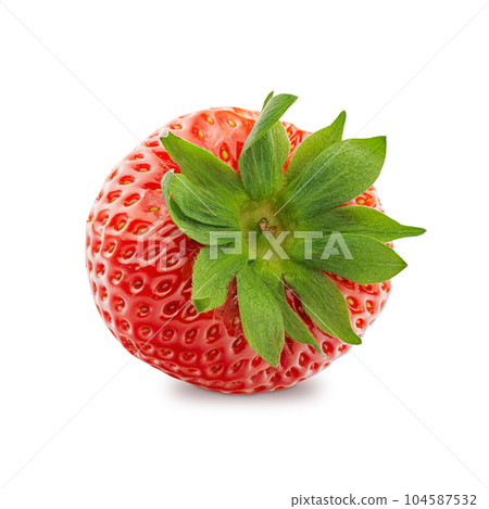 Strawberry isolated on white background 104587532