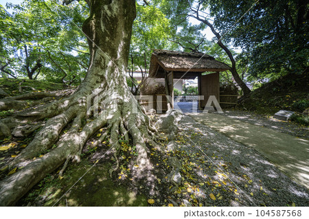 Scenery of Nakasendo Akasaka-juku Ruins of a tea house Scenery of Nakasendo Akasaka-juku Ruins of a tea house 104587568
