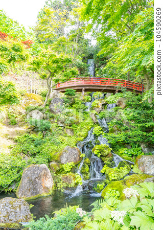 藤田紀念花園 反橋瀑布 藤田紀念花園 反橋瀑布 104590269
