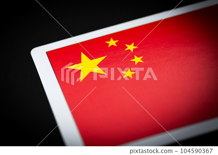 中國國旗 104590367