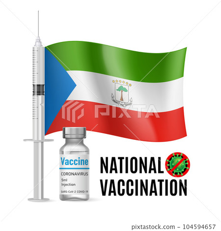 Immunization Icon of Equatorial Guinea 104594657