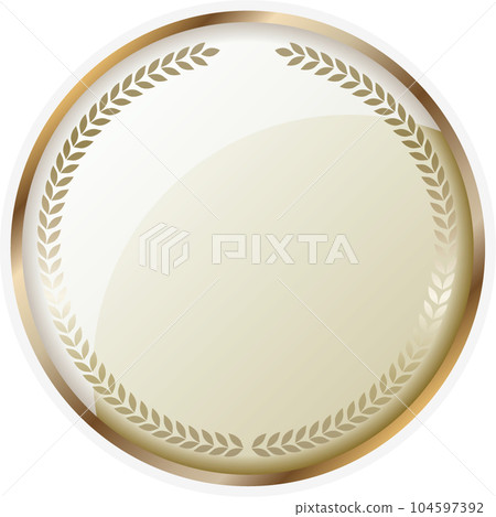Luxury design medal 104597392