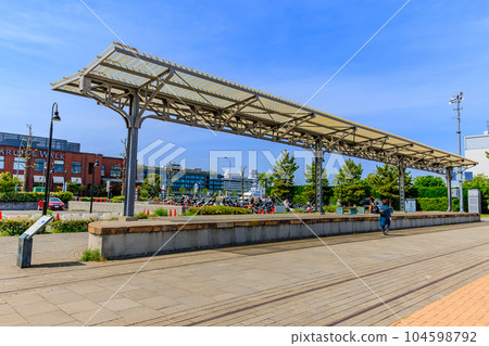 Kanagawa Prefecture Yokohama City Former Yokohama Port Station Platform 104598792