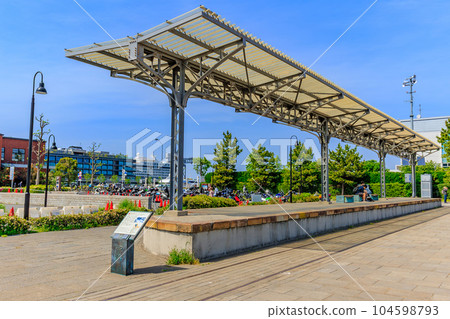 Kanagawa Prefecture Yokohama City Former Yokohama Port Station Platform 104598793
