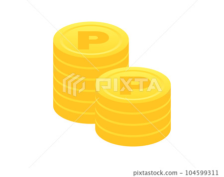 堆疊點硬幣 堆疊點硬幣 104599311