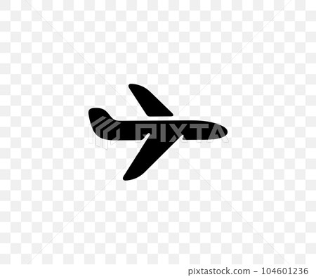 Airplane, aircraft, plane, aeroplane, flying machine, transport and transportation, graphic design. Aviation, jet, travel, logistics and logistical, vector design and illustration 104601236
