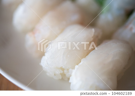 鱸魚握壽司 104602189