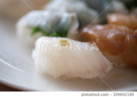 鱸魚握壽司 104602198