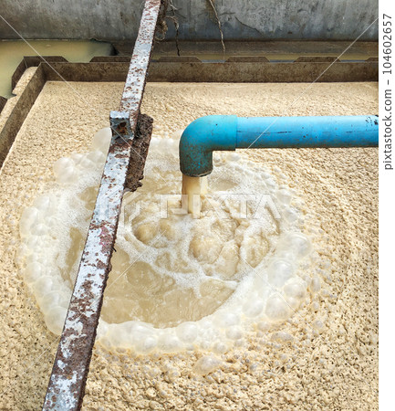 wastewater treatment pond 104602657