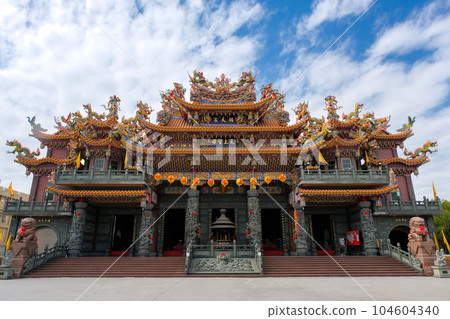 Taiwan Kaohsiung Hongmao Harbor Chaotian Temple Taiwan Kaohsiung Hongmao Harbor Chaotian Temple 104604340