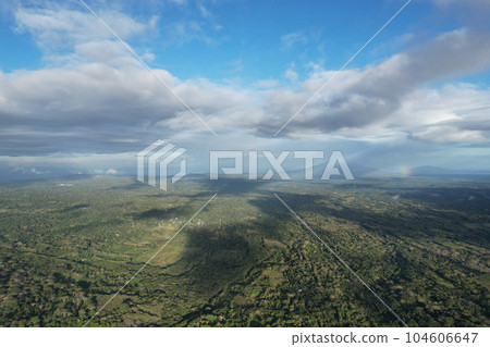 Aerial view on Nicaragua nature 104606647