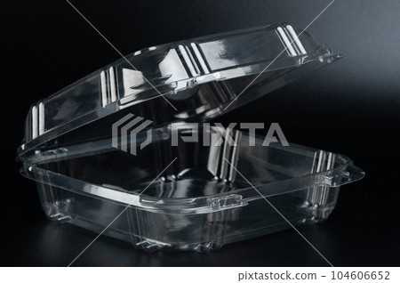 Transparent food container 104606652