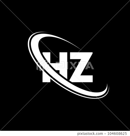 HZ logo. H Z design. White HZ letter. HZ/H Z letter logo design. Initial letter HZ linked circle uppercase monogram logo. HZ logo. H Z design. White HZ letter. HZ/H Z letter logo design. Initial letter HZ linked circle uppercase monogram logo. 104608625
