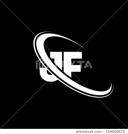 JF logo. J F design. White JF letter. JF/J F letter logo design. Initial letter JF linked circle uppercase monogram logo. JF logo. J F design. White JF letter. JF/J F letter logo design. Initial letter JF linked circle uppercase monogram logo. 104608675