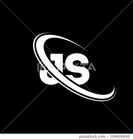 JS logo. J S design. White JS letter. JS/J S letter logo design. Initial letter JS linked circle uppercase monogram logo. JS logo. J S design. White JS letter. JS/J S letter logo design. Initial letter JS linked circle uppercase monogram logo. 104608698