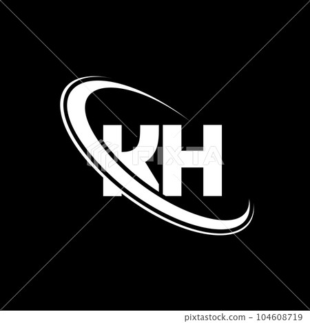 Letter KH or initial KH monogram logo design vector for fashion company  22415510 Vector Art at Vecteezy