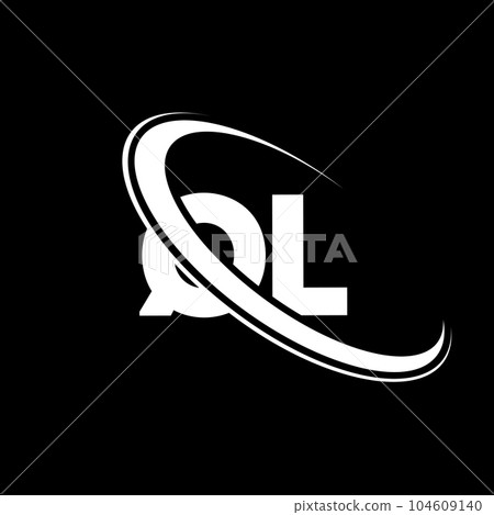QL logo. Q L design. White QL letter. QL/Q L letter logo design. Initial letter QL linked circle uppercase monogram logo. QL logo. Q L design. White QL letter. QL/Q L letter logo design. Initial letter QL linked circle uppercase monogram logo. 104609140