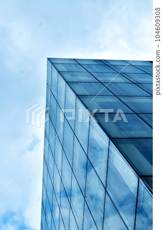 modern office building in the sky modern office building in the sky 104609308