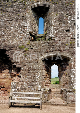 Interior of Raglan Castle - Raglan, Monmouthshire, South Wales Interior of Raglan Castle - Raglan, Monmouthshire, South Wales 104609699