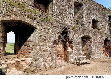 Interior of Raglan Castle - Raglan, Monmouthshire, South Wales Interior of Raglan Castle - Raglan, Monmouthshire, South Wales 104609703