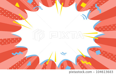 American comic style speech bubble material American comic style speech bubble material 104613683