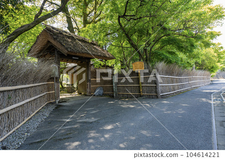 Nakasendo Akasaka-juku View of the ruins of the tea house 104614221