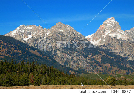United States Autumn Grand Teton National Park Teton Mountains United States Autumn Grand Teton National Park Teton Mountains 104618827