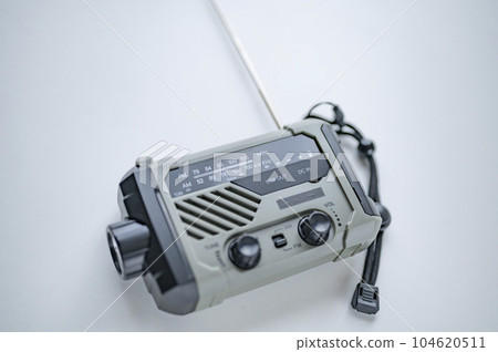 Disaster prevention radio that you can rely on in an emergency Disaster prevention radio that you can rely on in an emergency 104620511