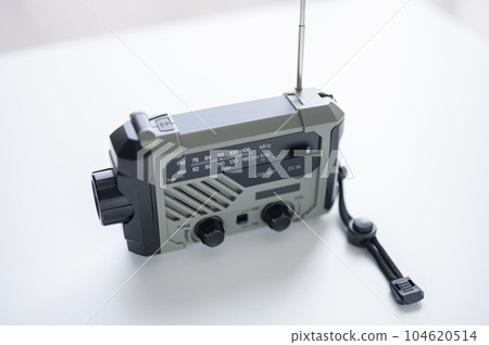 Disaster prevention radio that you can rely on in an emergency Disaster prevention radio that you can rely on in an emergency 104620514