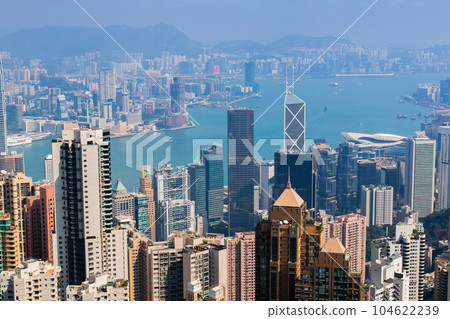 從太平山頂看（中國 - 香港） 104622239