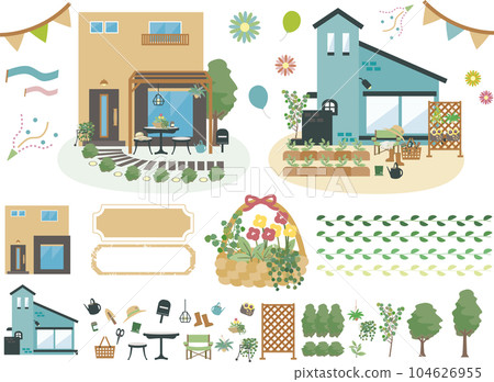 Fashionable Exterior Gardening Real Estate Event Fashionable Exterior Gardening Real Estate Event 104626955
