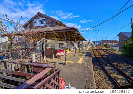 Togawa Station in Togawa-cho, Choshi City, Chiba Prefecture (Choshi Electric Railway) 104629332
