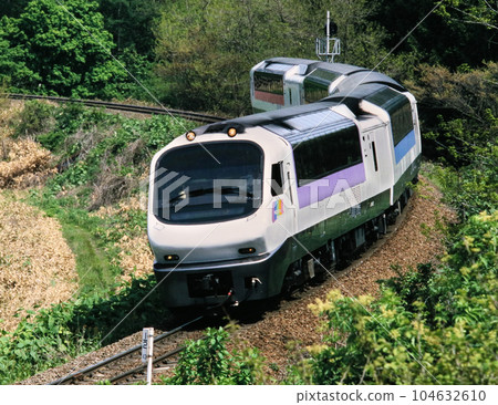 懷舊北海道列車北海道特快彩虹號 懷舊北海道列車北海道特快彩虹號 104632610