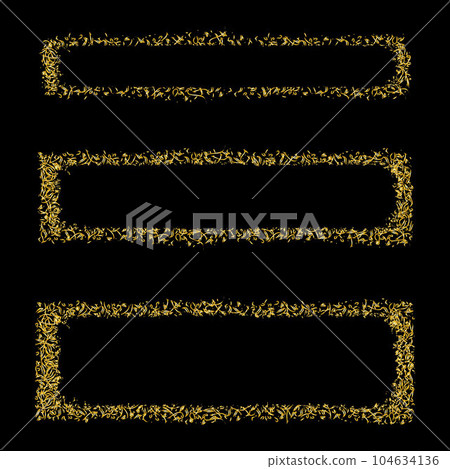White abstract islamic rectangle full frames outline 104634136
