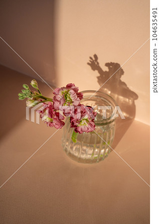 Beautiful abstract background with flowers and vases. Beautiful abstract background with flowers and vases. 104635491