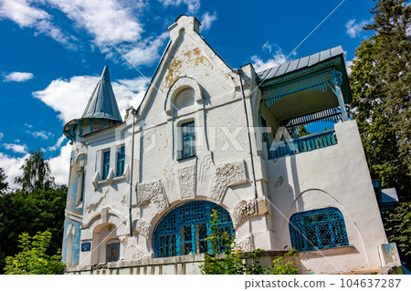 House of russian surgeon S.P. Fyodorov, in manor Vorobyovo 1898 - 1904, Kaluzhskiy region, Russia House of russian surgeon S.P. Fyodorov, in manor Vorobyovo 1898 - 1904, Kaluzhskiy region, Russia 104637287