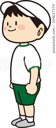 boy in gym clothes 06 104637374