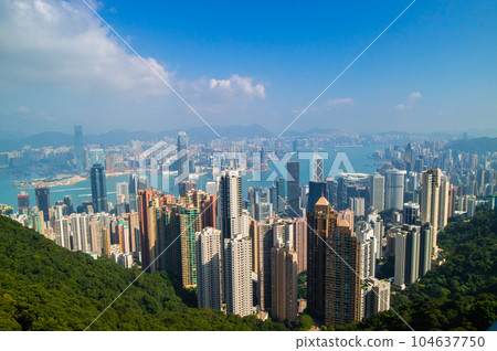 View from Victoria Peak (China - Hong Kong) 104637750