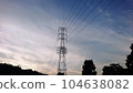 輸電塔和夏日的天空第二部分 104638082