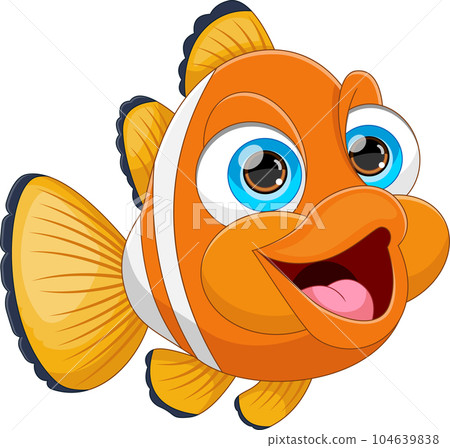 cute Nemo fish cartoon cute Nemo fish cartoon 104639838