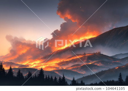 raging wildfire raging wildfire 104641105
