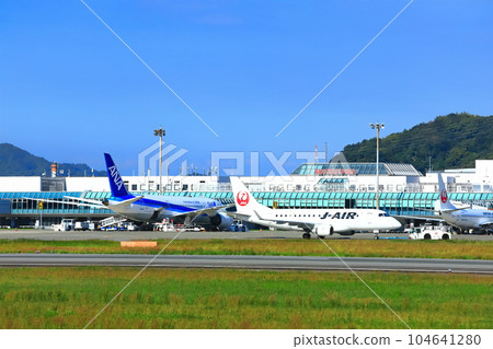 [愛媛縣]晴天的松山機場 104641280