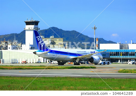 [愛媛縣]晴天的松山機場 104641289