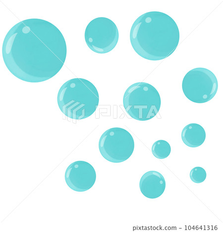 Bubble Blue 104641316