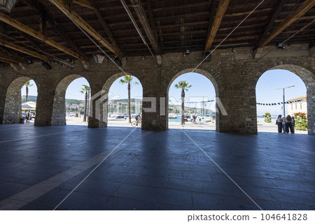Warehouse of S. Marco salt in Koper, Slovenia 104641828