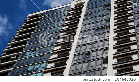 beautiful apartment building 104642020