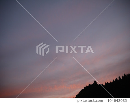 A sunset A sunset 104642083