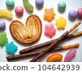Colorful candy background 104642939