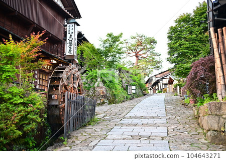 The old townscape of Magome-juku 104643271