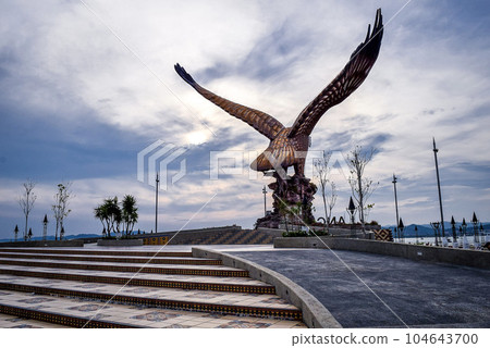 Famous Eagle Square Landmark in Langkawi 104643700
